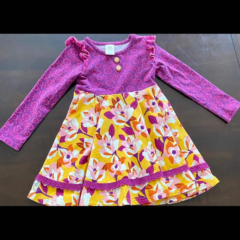 Wildflowers Magnolia Dress